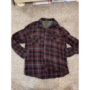 Anchorage Expedition Brand Mens Plaid Flannel Shirt XL Long Sleeve Cotton